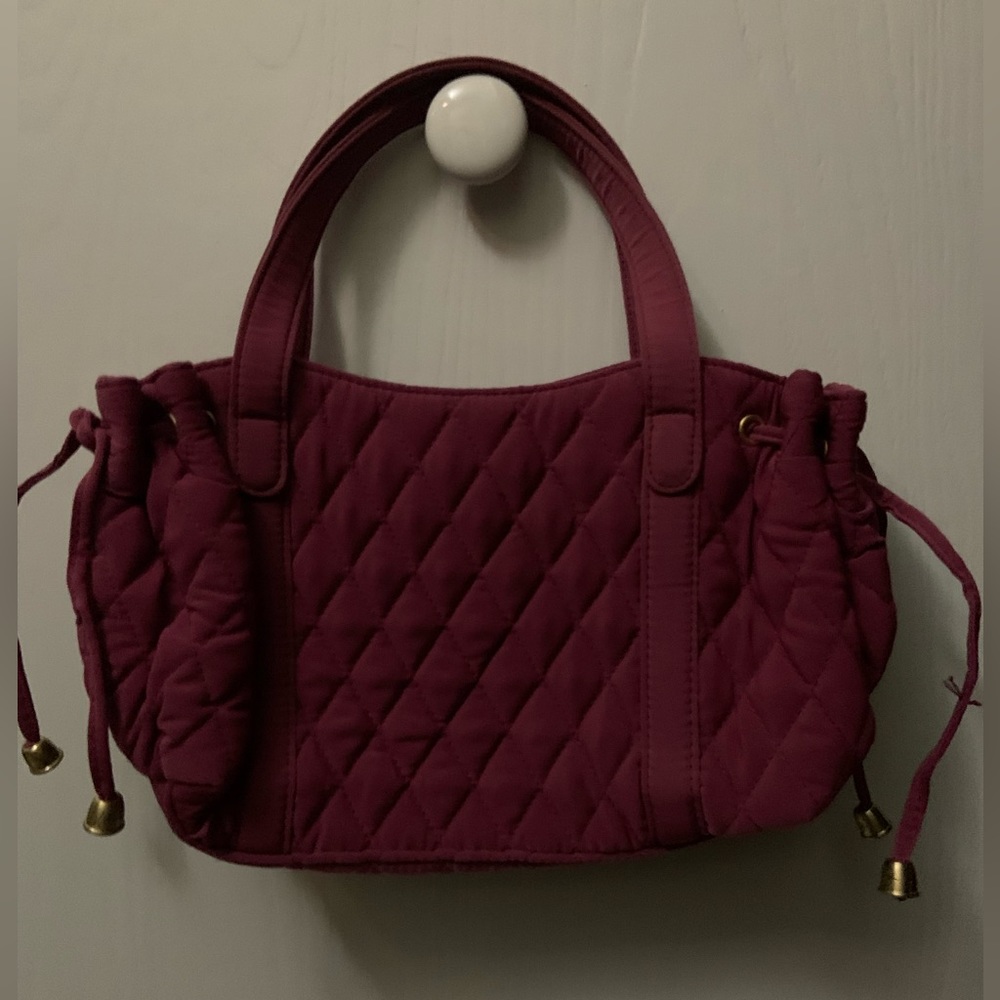 Raspberry Colored Vera Bradley Bag-last process drop